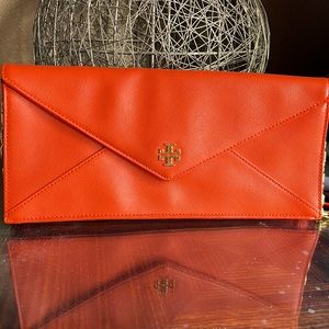 Tory Burch Robinson Envelope Clutch Purse